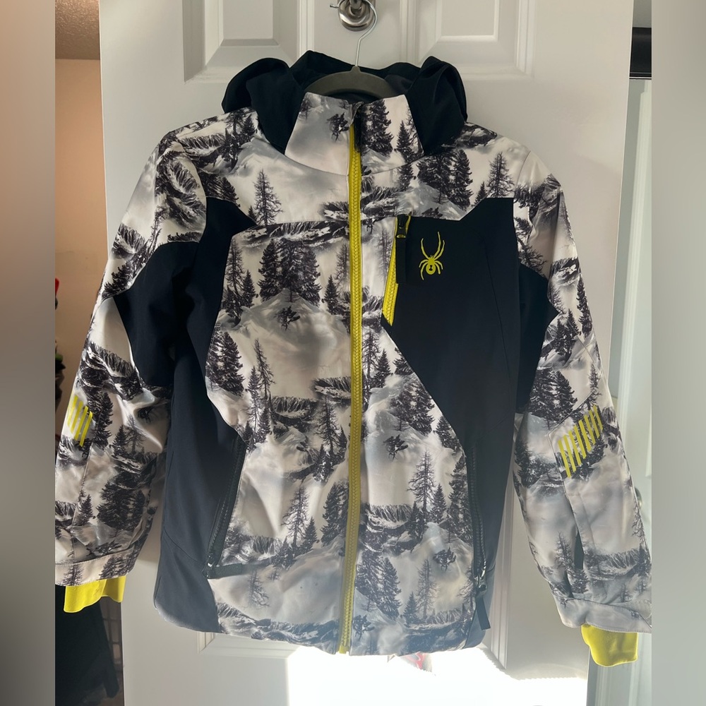 Spyder Ski Jacket with winter print